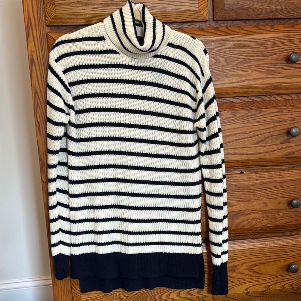 J. Crew Mariner Turtleneck Sweater, Size Small